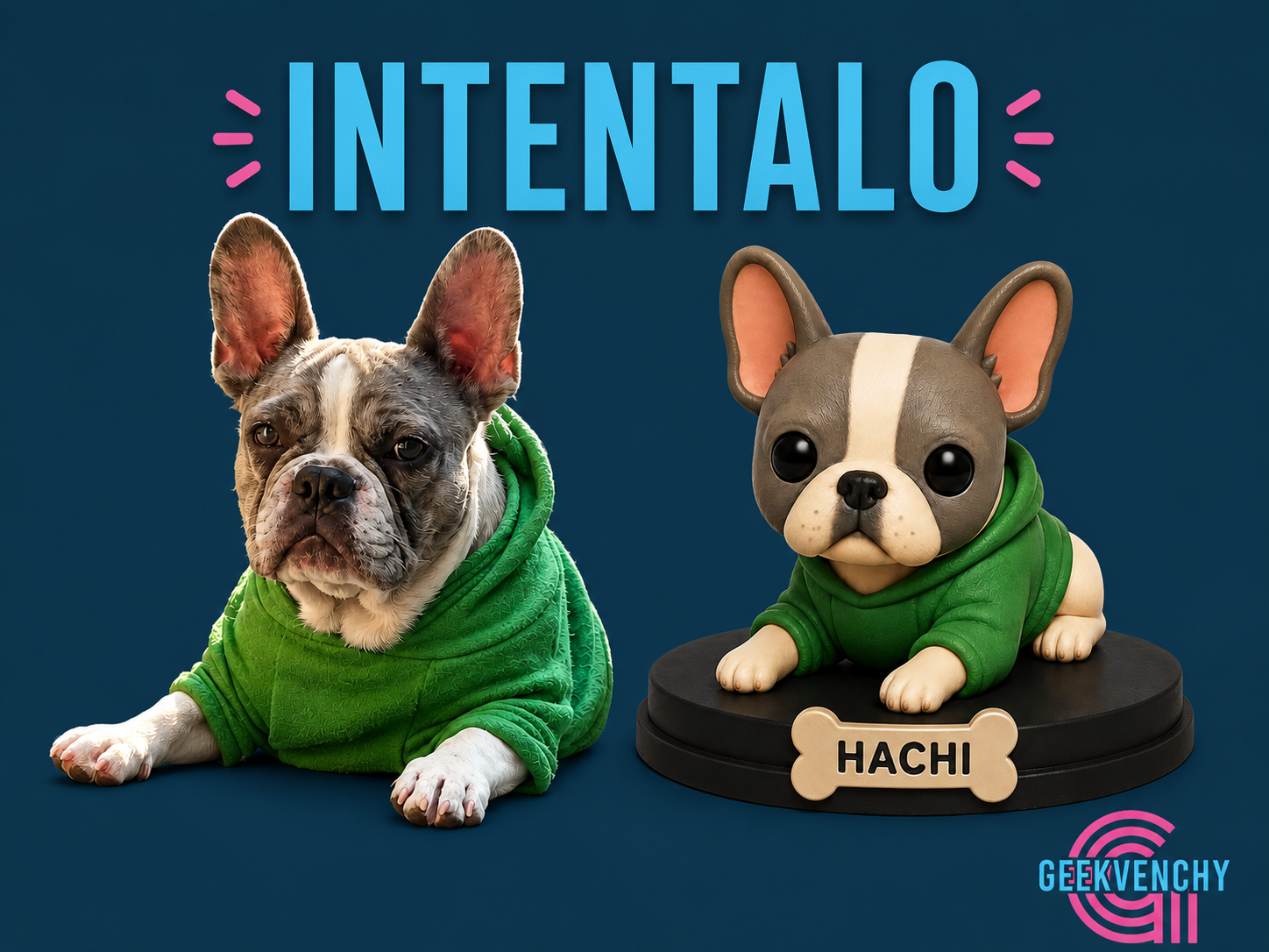 Impresión 3D personalizada Geekvenchy